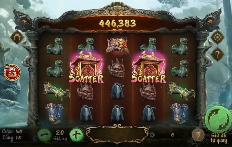 Hình ảnh game Hải Tặc Bắn Cá với tàu cướp biển, bản đồ kho báu và các loài cá mang vàng bạc châu báu